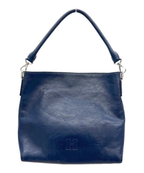 HIROFU（ヒロフ）HIROFU (ヒロフ) 2WAYショルダーバッグ ブルーの古着・服飾アイテム