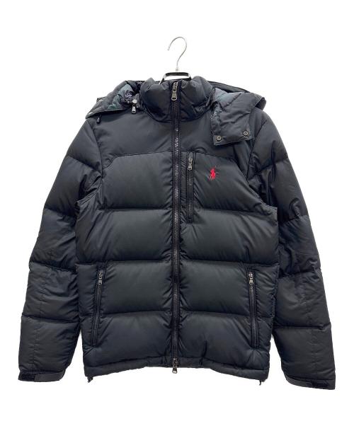 POLO RALPH LAUREN（ポロ・ラルフローレン）POLO RALPH LAUREN (ポロ・ラルフローレン) ダウンジャケット ブラック サイズ:XSの古着・服飾アイテム