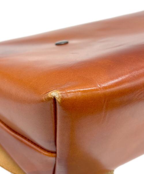 Uni&co（ユニアンドコー）Uni&co (ユニアンドコー) レザーメッセンジャーバッグ ブラウンの古着・服飾アイテム