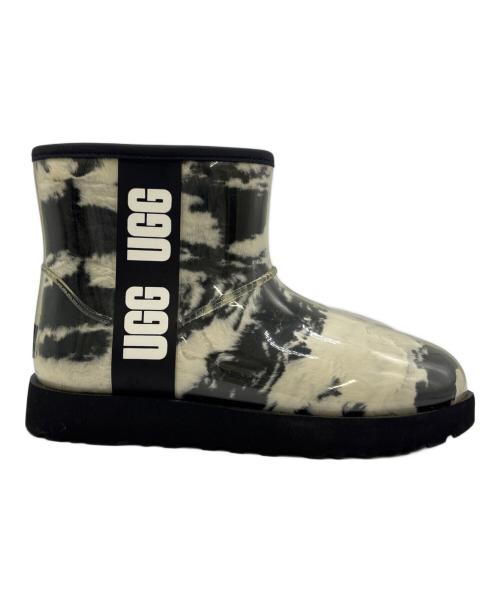 UGG（アグ）UGG (アグ) ブーツ ホワイト×ブラック サイズ:24の古着・服飾アイテム