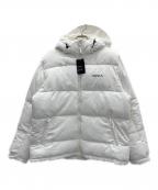 RVCAルーカ）の古着「中綿ジャケット」｜ホワイト