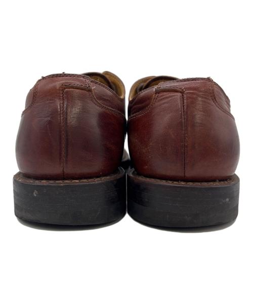 the harvey（ザ ハーヴィー）the harvey (ザ ハーヴィー) Uチップシューズ ブラウン サイズ:40の古着・服飾アイテム