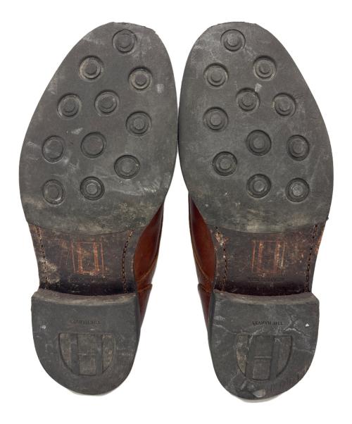 the harvey（ザ ハーヴィー）the harvey (ザ ハーヴィー) Uチップシューズ ブラウン サイズ:40の古着・服飾アイテム