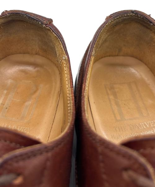 the harvey（ザ ハーヴィー）the harvey (ザ ハーヴィー) Uチップシューズ ブラウン サイズ:40の古着・服飾アイテム