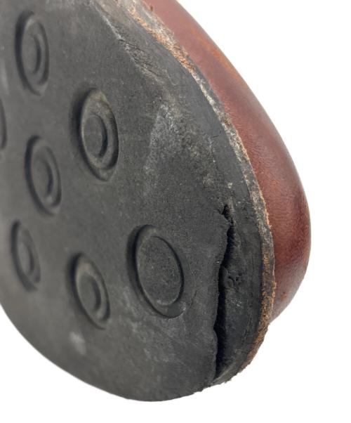 the harvey（ザ ハーヴィー）the harvey (ザ ハーヴィー) Uチップシューズ ブラウン サイズ:40の古着・服飾アイテム