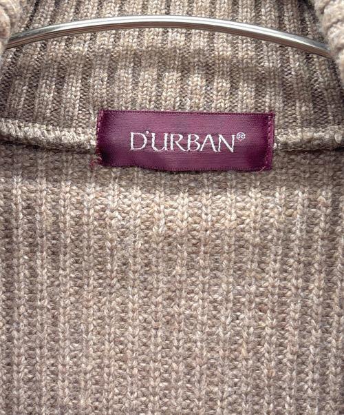 D'URBAN（ダーバン）D'URBAN (ダーバン) ダウンジャケット ブラウン サイズ:Mの古着・服飾アイテム