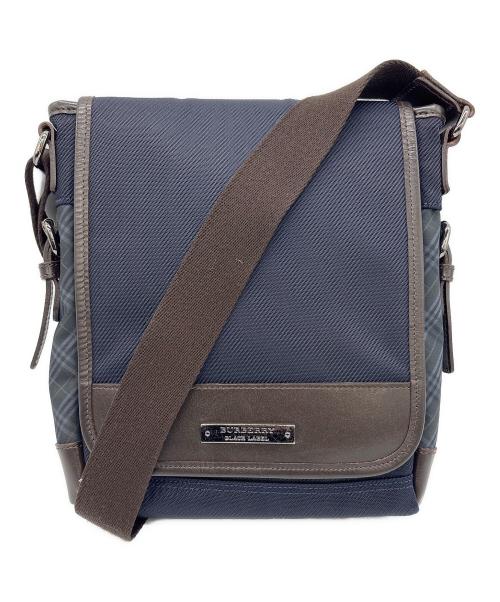 BURBERRY BLACK LABEL（バーバリーブラックレーベル）BURBERRY BLACK LABEL (バーバリーブラックレーベル) ショルダーバッグ ネイビーの古着・服飾アイテム
