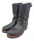 RED WINGレッドウィング）の古着「エンジニアブーツ」｜ブラック