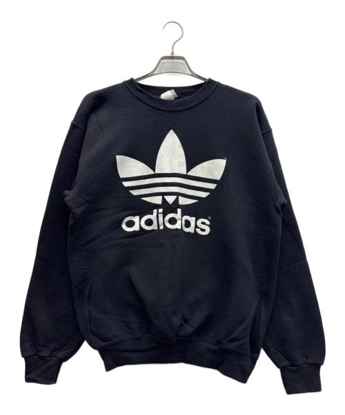 adidas（アディダス）adidas (アディダス) 裏起毛スウェット ブラック サイズ:Mの古着・服飾アイテム