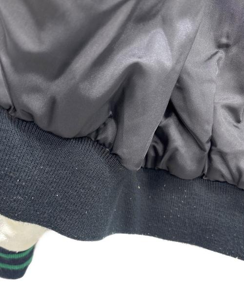 HARAJUKU MOTHER（ハラジュクマザー）HARAJUKU MOTHER (ハラジュクマザー) レザージャケット ブラック×ホワイト サイズ:Mの古着・服飾アイテム