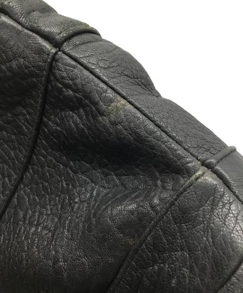 NOBLAND（ノーブランド）NOBLAND (ノーブランド) レザージャケット ブラック サイズ:Mの古着・服飾アイテム