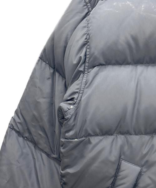 FIRST DOWN（ファーストダウン）FIRST DOWN (ファーストダウン) リバーシブルダウンジャケット グレー×ブラック サイズ:LLの古着・服飾アイテム