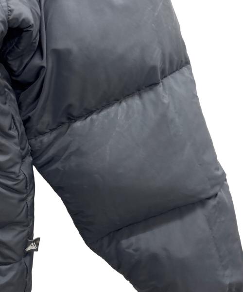 FIRST DOWN（ファーストダウン）FIRST DOWN (ファーストダウン) リバーシブルダウンジャケット グレー×ブラック サイズ:LLの古着・服飾アイテム
