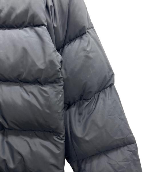 FIRST DOWN（ファーストダウン）FIRST DOWN (ファーストダウン) リバーシブルダウンジャケット グレー×ブラック サイズ:LLの古着・服飾アイテム