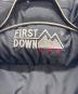 FIRST DOWN (ファーストダウン) リバーシブルダウンジャケット グレー×ブラック サイズ:LL：6000円