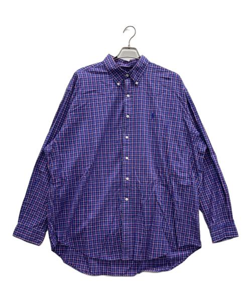 RALPH LAUREN（ラルフローレン）RALPH LAUREN (ラルフローレン) ボタンダウンシャツ バイオレット サイズ:XXLの古着・服飾アイテム