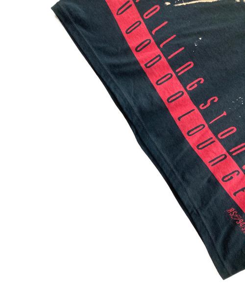 BROCKUM WORLDWIDE（ブロッカム ワールドワイド）BROCKUM WORLDWIDE Tシャツ ROLLING STONES VOODOO LOUNGE WORLD TOUR（ローリング ストーンズ ヴードゥー ラウンジ ワールド ツアー） ブラック サイズ:Lの古着・服飾アイテム