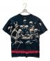 BROCKUM WORLDWIDE（ブロッカム ワールドワイド）の古着「Tシャツ ROLLING STONES VOODOO LOUNGE WORLD TOUR（ローリング ストーンズ ヴードゥー ラウンジ ワールド ツアー）」｜ブラック