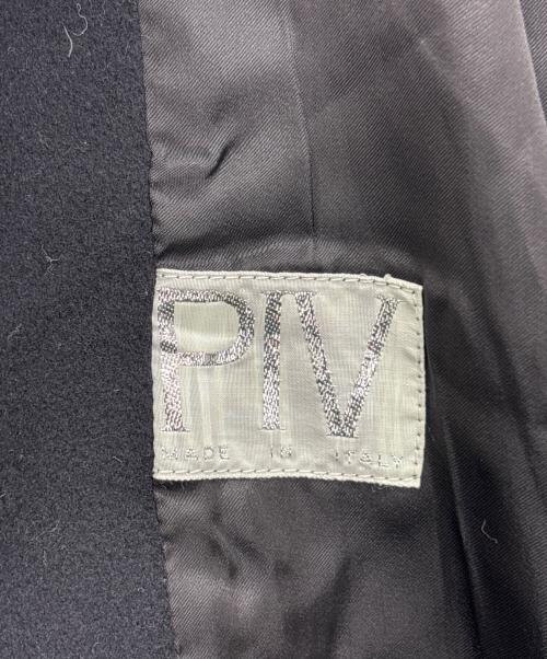 NOBLAND（ノーブランド）NOBLAND (ノーブランド) カシミヤロングコート ブラック サイズ:42の古着・服飾アイテム