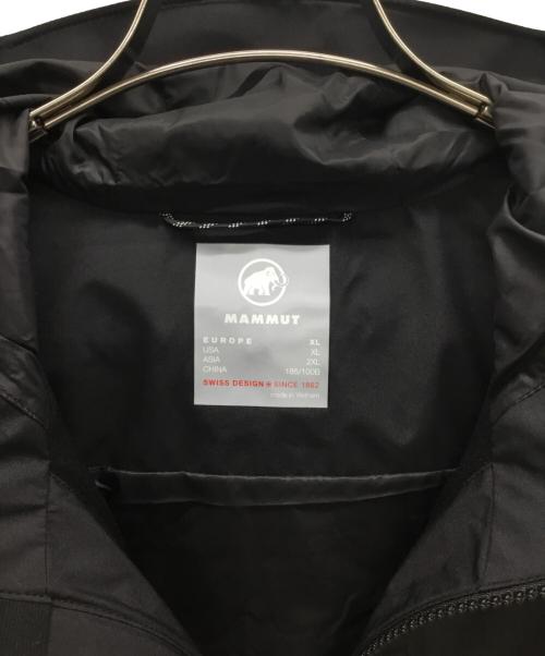 MAMMUT（マムート）MAMMUT (マムート) ハードシェルフーデッドジャケット ブラック サイズ:XL 未使用品の古着・服飾アイテム