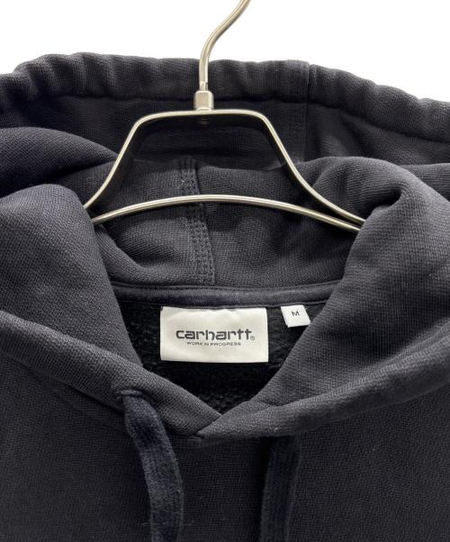CarHartt（カーハート）CarHartt (カーハート) プルオーバーパーカー ブラック サイズ:Mの古着・服飾アイテム