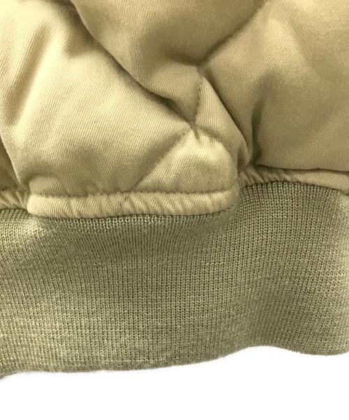 POLO BY RALPH LAUREN（ポロ バイ ラルフローレン）POLO BY RALPH LAUREN (ポロ バイ ラルフローレン) キルティングダウンジャケット ベージュ サイズ:Lの古着・服飾アイテム