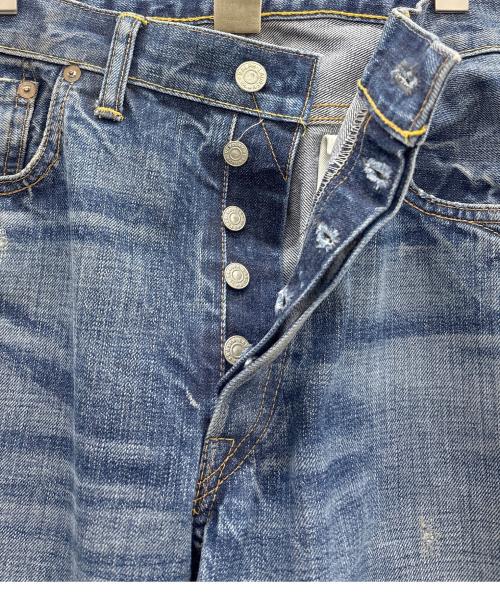 RRL（ダブルアールエル）RRL (ダブルアールエル) セルビッチデニムパンツ ブルー サイズ:34×34の古着・服飾アイテム