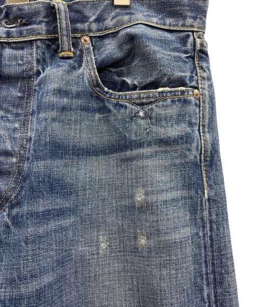 RRL（ダブルアールエル）RRL (ダブルアールエル) セルビッチデニムパンツ ブルー サイズ:34×34の古着・服飾アイテム