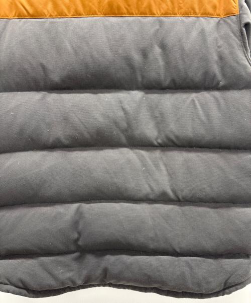 Patagonia（パタゴニア）Patagonia (パタゴニア) ダウンジャケット グレー×ブラウン サイズ:Mの古着・服飾アイテム