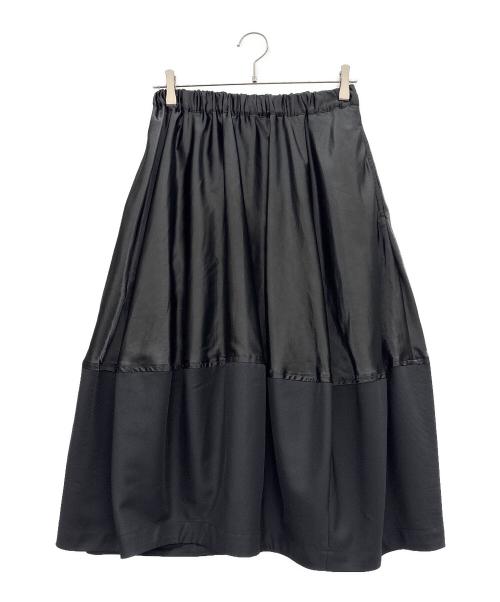 BLACK COMME des GARCONS（ブラックコムデギャルソン）BLACK COMME des GARCONS (ブラックコムデギャルソン) ロングスカート ブラック サイズ:XSの古着・服飾アイテム