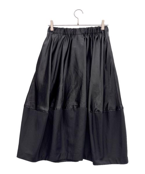 BLACK COMME des GARCONS（ブラックコムデギャルソン）BLACK COMME des GARCONS (ブラックコムデギャルソン) ロングスカート ブラック サイズ:XSの古着・服飾アイテム