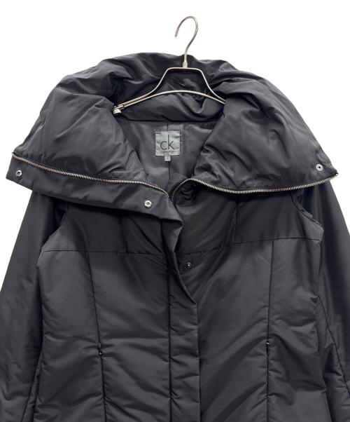 Calvin Klein（カルバンクライン）Calvin Klein (カルバンクライン) ダウンジャケット ブラック サイズ:6の古着・服飾アイテム