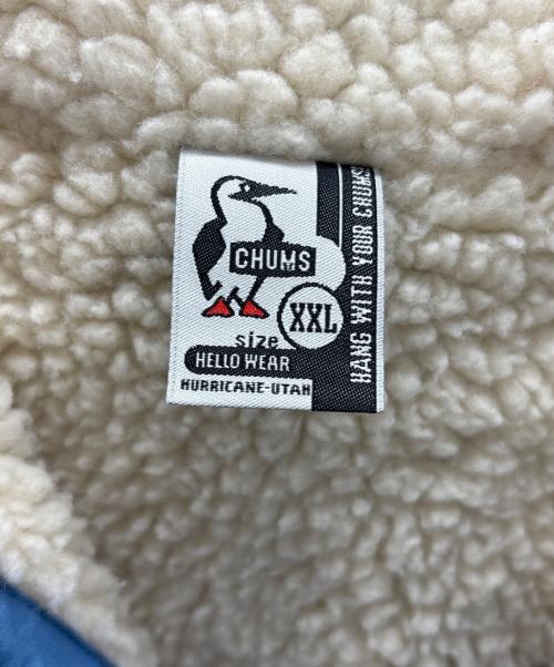 CHUMS（チャムス）CHUMS (チャムス) 裏ボアジャケット ブルー サイズ:XXLの古着・服飾アイテム