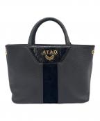 ATAOアタオ）の古着「ハンドバッグ」｜ブラック