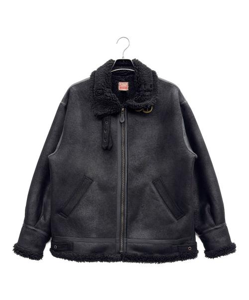 HINSON（ヒンソン）HINSON (ヒンソン) フライトジャケット ブラック サイズ:Mの古着・服飾アイテム