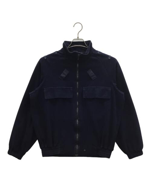 -（-）- (-) フリースジャケット ネイビー サイズ:Sの古着・服飾アイテム