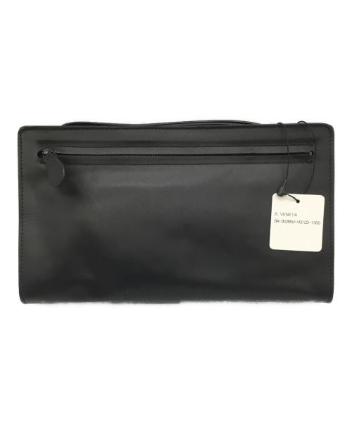 BOTTEGA VENETA（ボッテガベネタ）BOTTEGA VENETA (ボッテガベネタ) クラッチバッグ ブラック 未使用品の古着・服飾アイテム