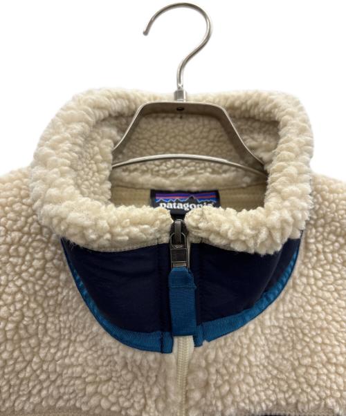 Patagonia（パタゴニア）Patagonia (パタゴニア) クラシックレトロXベスト ベージュ×ネイビー サイズ:Sの古着・服飾アイテム