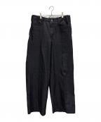 BEN DAVISベンデイビス）の古着「ゴリラカットデニムパンツ」｜ブラック