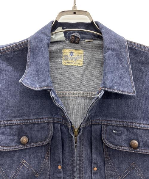 Wrangler（ラングラー）Wrangler (ラングラー) デニムジャケット ブルー サイズ:L 未使用品の古着・服飾アイテム