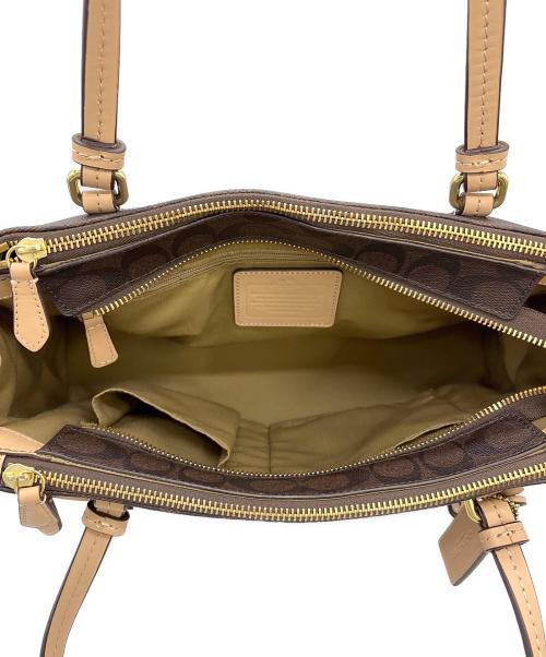 COACH（コーチ）COACH (コーチ) 2WAYトートバッグ ブラウンの古着・服飾アイテム