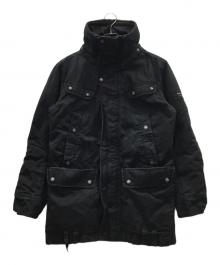 DIESEL（ディーゼル）の古着「ミリタリーコート」｜ブラック