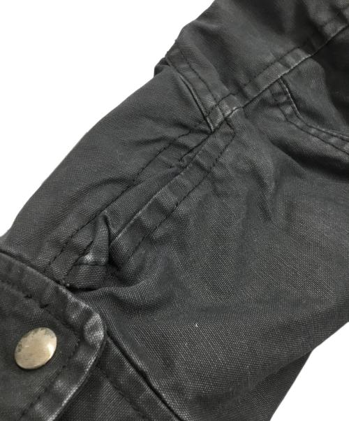 DIESEL（ディーゼル）DIESEL (ディーゼル) ミリタリーコート ブラック サイズ:Mの古着・服飾アイテム