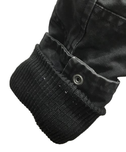 DIESEL（ディーゼル）DIESEL (ディーゼル) ミリタリーコート ブラック サイズ:Mの古着・服飾アイテム