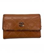 CHANELシャネル）の古着「カードケース」｜ブラウン