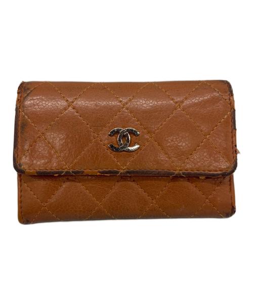 CHANEL（シャネル）CHANEL (シャネル) カードケース ブラウンの古着・服飾アイテム