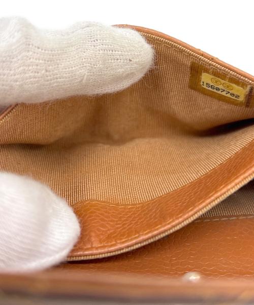 CHANEL（シャネル）CHANEL (シャネル) カードケース ブラウンの古着・服飾アイテム