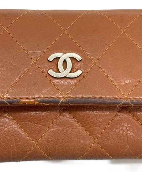 CHANEL（シャネル）CHANEL (シャネル) カードケース ブラウンの古着・服飾アイテム
