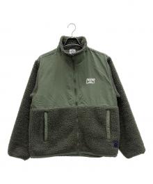m&m custom performance（エムアンドエム カスタムパフォーマンス）の古着「SHEEP BORE JACKET」｜グリーン