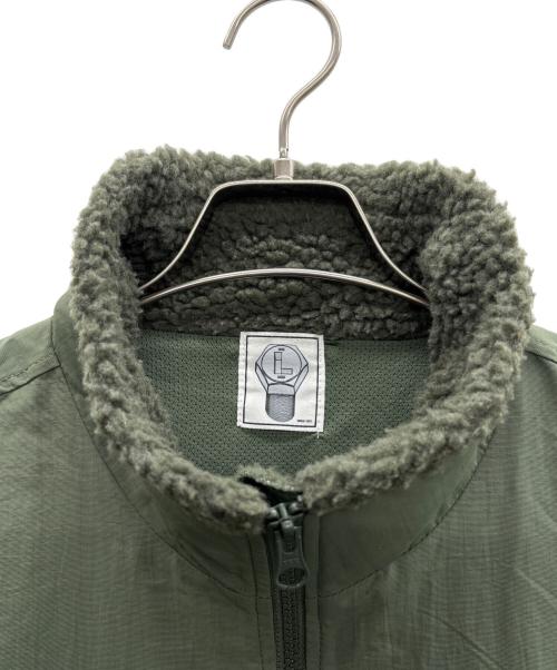 m&m custom performance（エムアンドエム カスタムパフォーマンス）m&m custom performance (エムアンドエム カスタムパフォーマンス) SHEEP BORE JACKET グリーン サイズ:Lの古着・服飾アイテム